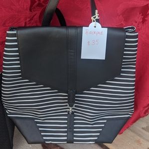 Black and White backpack